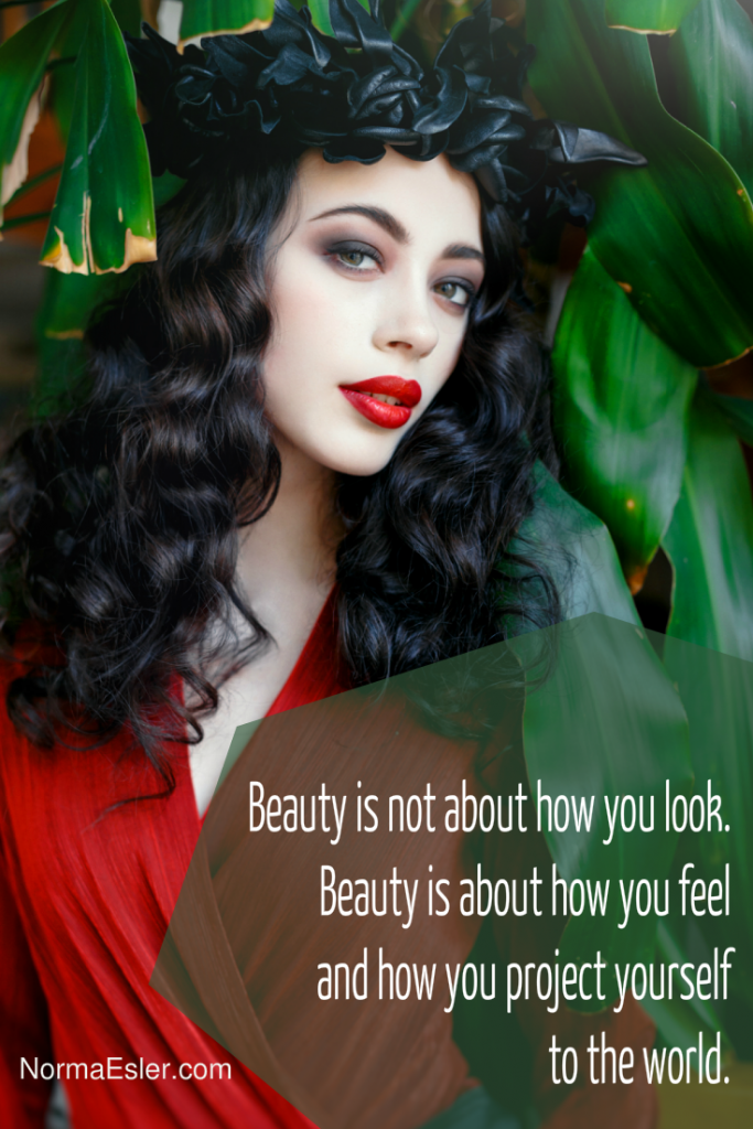 beauty is not about how you look