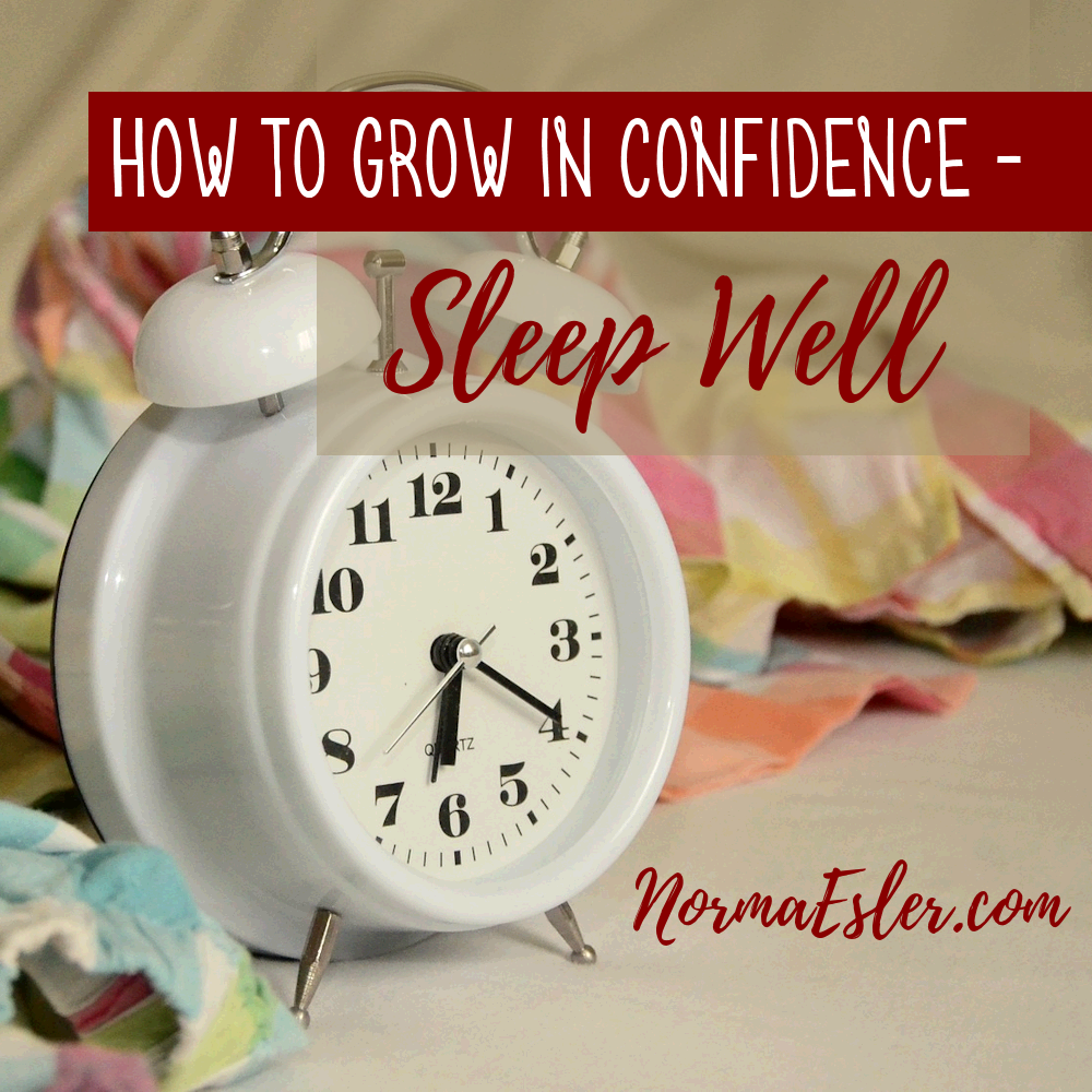 Grow in confidence sleep well