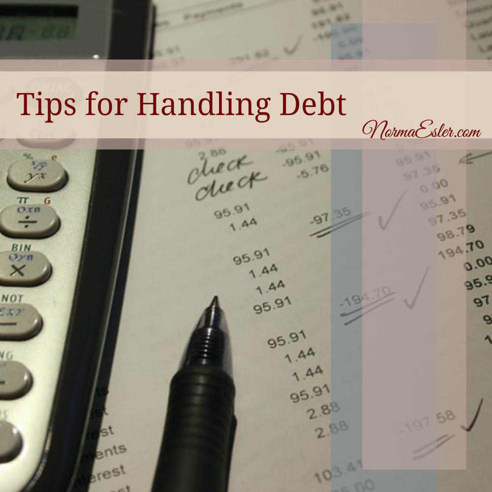 tips for handling debt