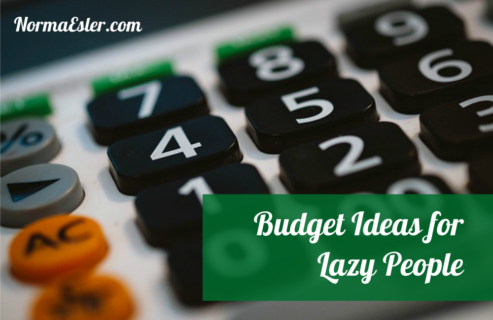 Budget Ideas for Lazy People