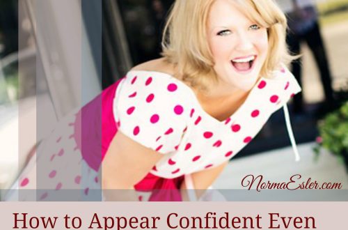 how to appear confident