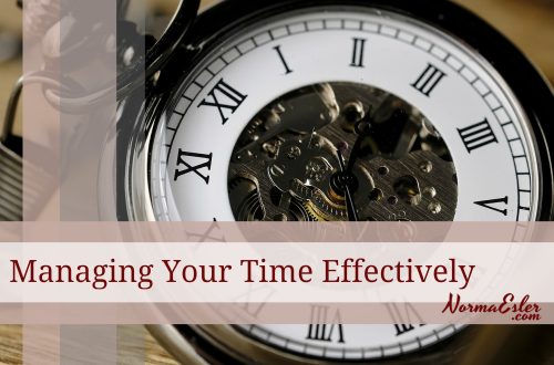 managing your time effectively